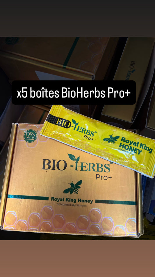 x5 boîtes Bio Herbs Pro+